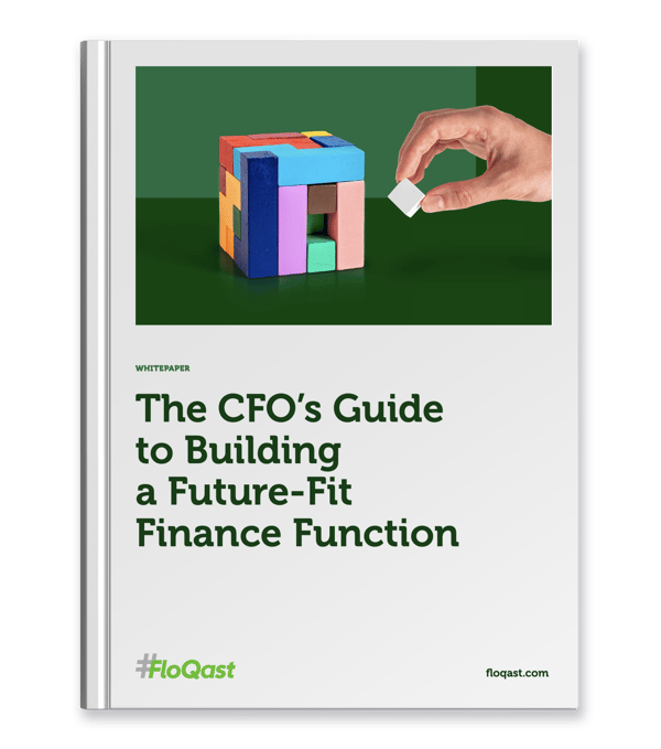 Whitepaper. The CFO's Guide to Building a Future-Fit Finance Function