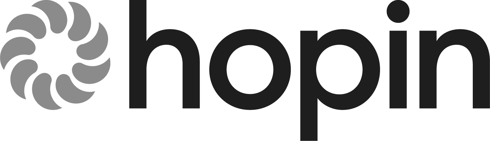 HopinBlueBlackLogo