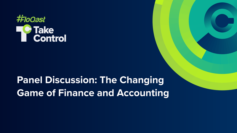 Panel Discussion- The Changing Game of Finance and Accounting