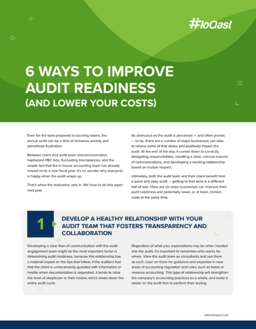 Whitepaper; 6 ways to improve audit readiness